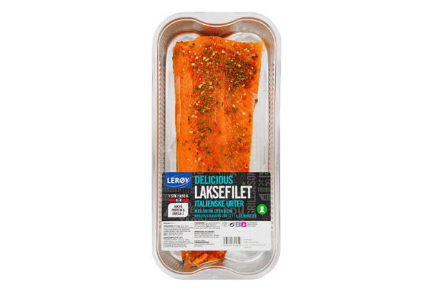 Lerøy laksefilet med italienske urter